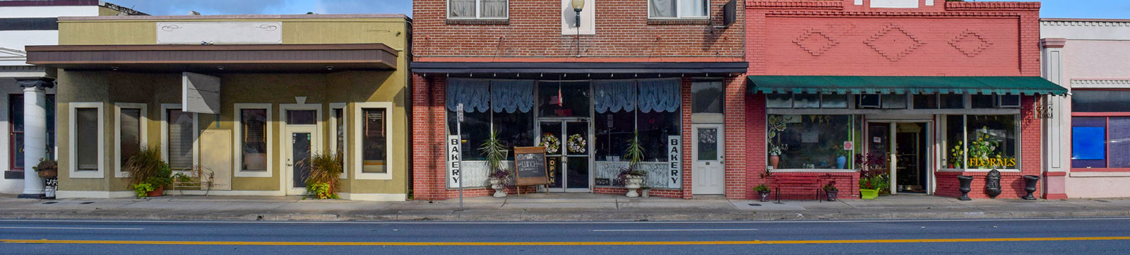 small business store front